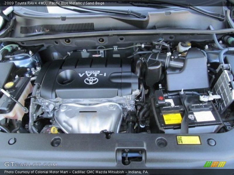 Pacific Blue Metallic / Sand Beige 2009 Toyota RAV4 4WD