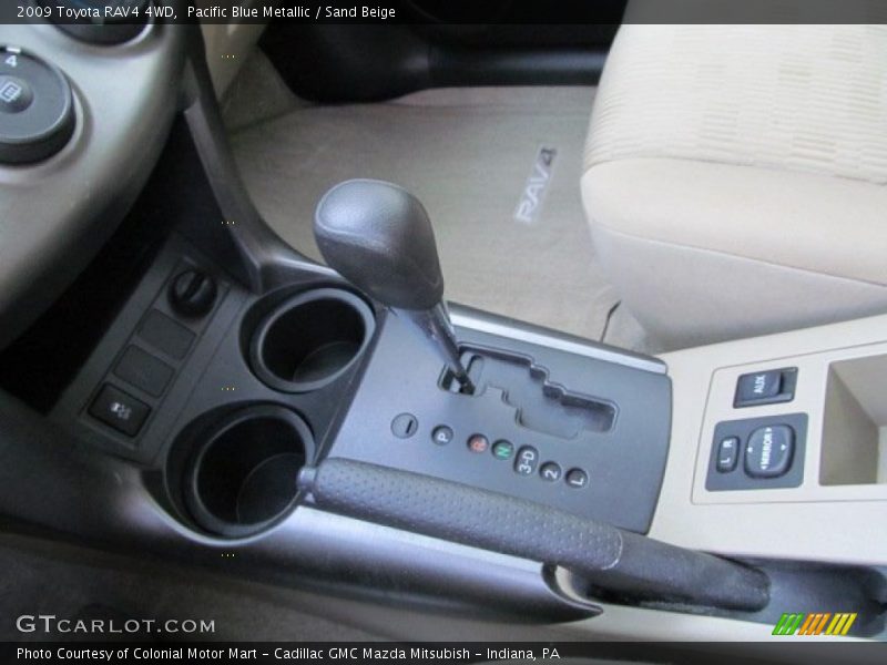 Pacific Blue Metallic / Sand Beige 2009 Toyota RAV4 4WD