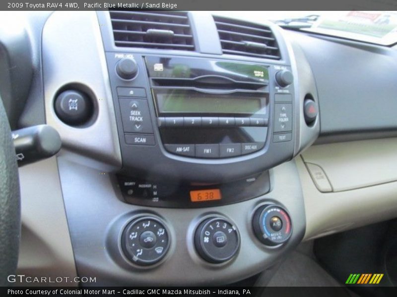 Pacific Blue Metallic / Sand Beige 2009 Toyota RAV4 4WD