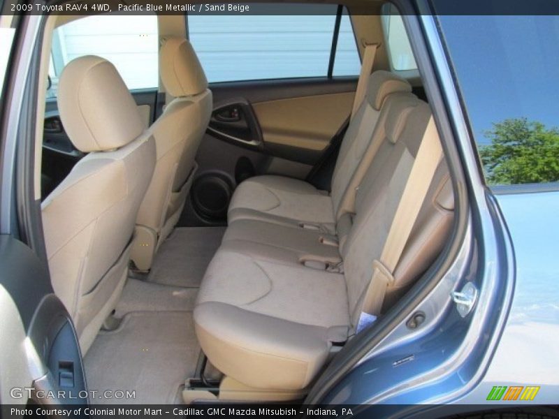 Pacific Blue Metallic / Sand Beige 2009 Toyota RAV4 4WD
