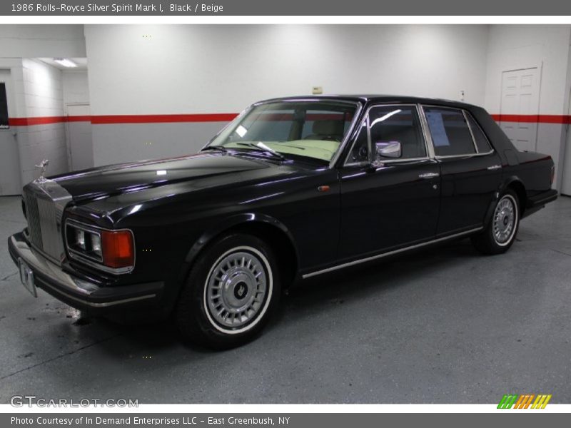 Black / Beige 1986 Rolls-Royce Silver Spirit Mark I