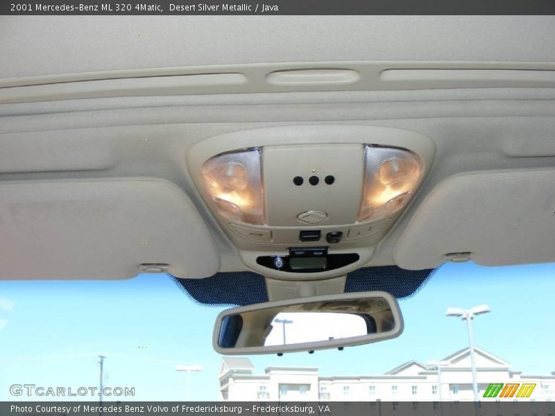 Desert Silver Metallic / Java 2001 Mercedes-Benz ML 320 4Matic