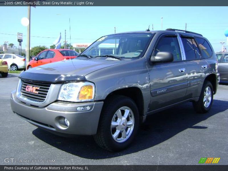 Steel Grey Metallic / Light Gray 2005 GMC Envoy SLE