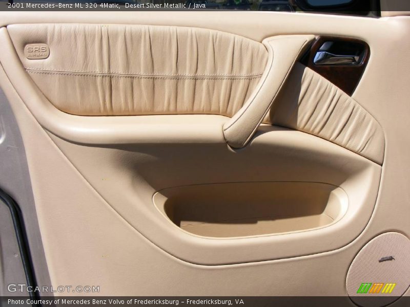 Desert Silver Metallic / Java 2001 Mercedes-Benz ML 320 4Matic
