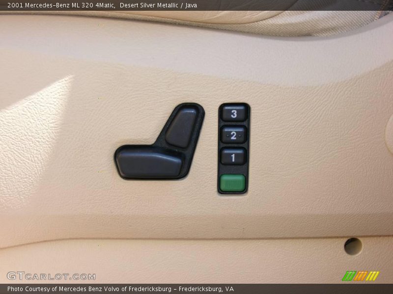 Desert Silver Metallic / Java 2001 Mercedes-Benz ML 320 4Matic