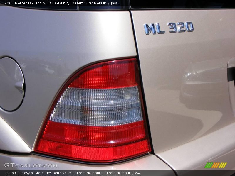 Desert Silver Metallic / Java 2001 Mercedes-Benz ML 320 4Matic