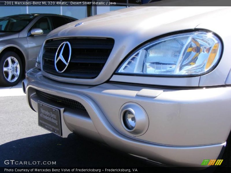 Desert Silver Metallic / Java 2001 Mercedes-Benz ML 320 4Matic