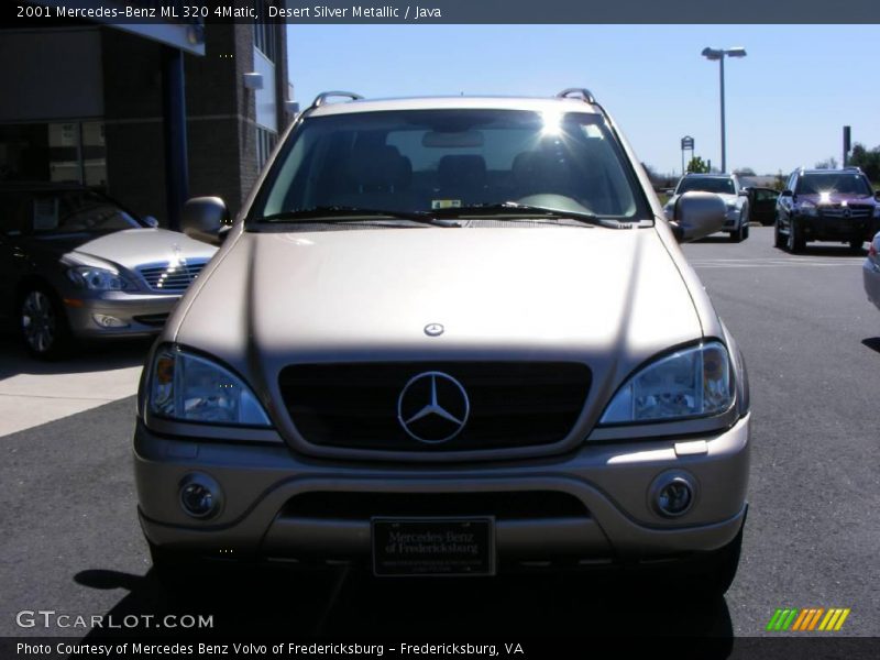 Desert Silver Metallic / Java 2001 Mercedes-Benz ML 320 4Matic