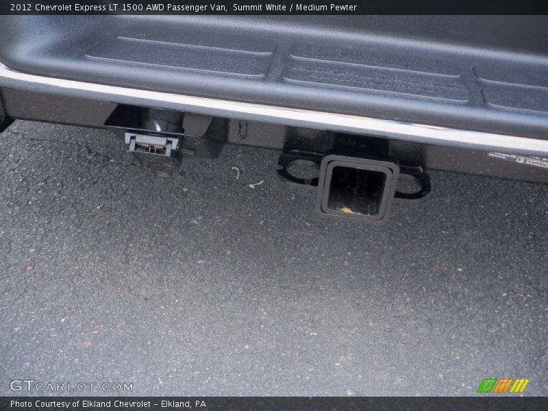 Summit White / Medium Pewter 2012 Chevrolet Express LT 1500 AWD Passenger Van