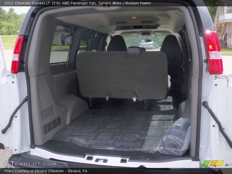 Summit White / Medium Pewter 2012 Chevrolet Express LT 1500 AWD Passenger Van