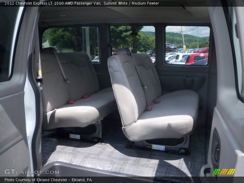  2012 Express LT 1500 AWD Passenger Van Medium Pewter Interior