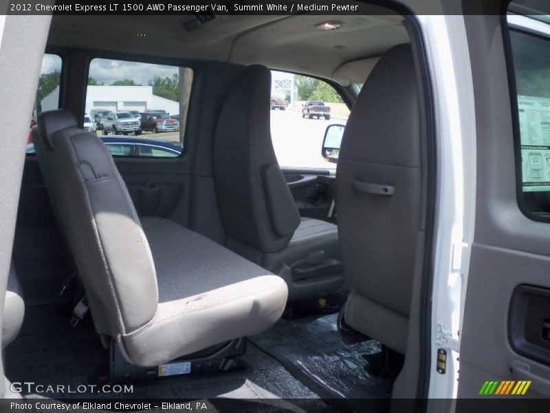 Summit White / Medium Pewter 2012 Chevrolet Express LT 1500 AWD Passenger Van
