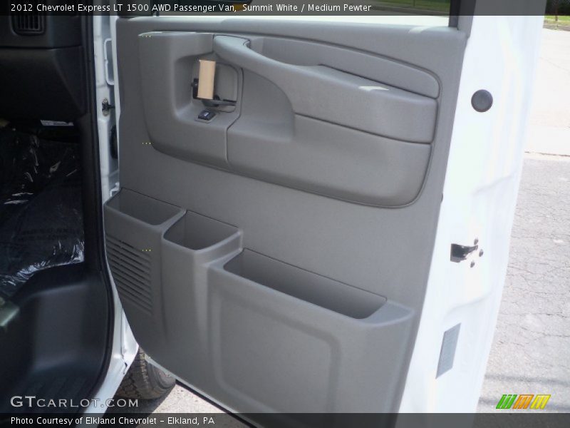 Summit White / Medium Pewter 2012 Chevrolet Express LT 1500 AWD Passenger Van