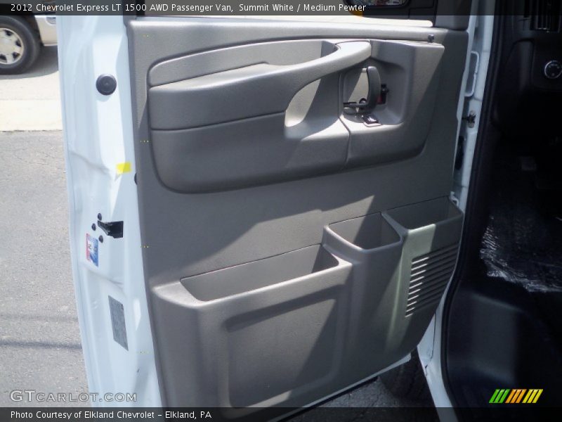 Summit White / Medium Pewter 2012 Chevrolet Express LT 1500 AWD Passenger Van