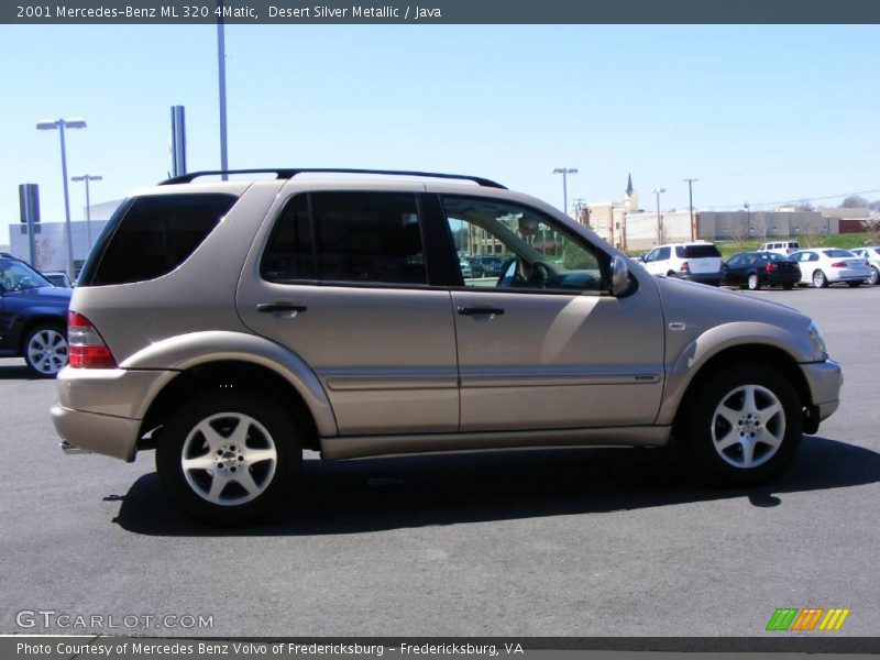 Desert Silver Metallic / Java 2001 Mercedes-Benz ML 320 4Matic