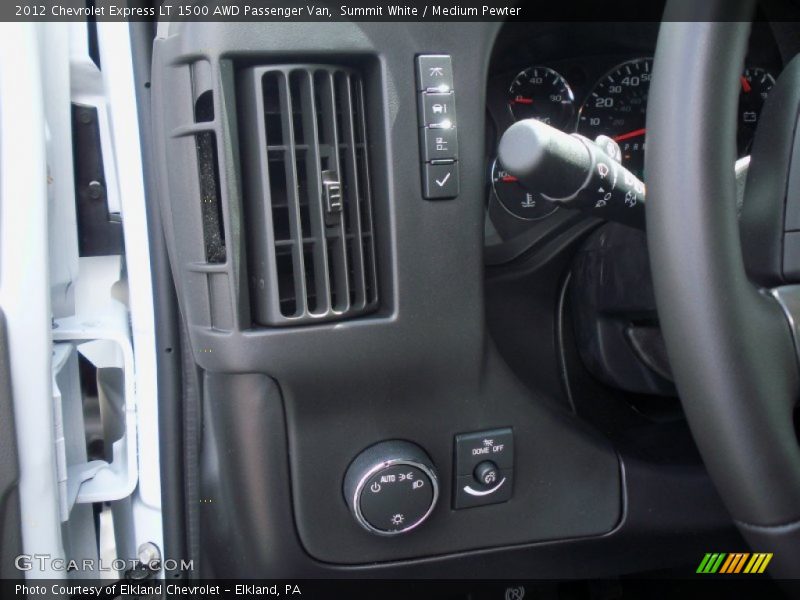 Summit White / Medium Pewter 2012 Chevrolet Express LT 1500 AWD Passenger Van