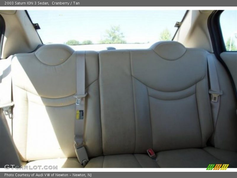 Cranberry / Tan 2003 Saturn ION 3 Sedan