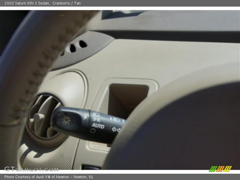 Cranberry / Tan 2003 Saturn ION 3 Sedan
