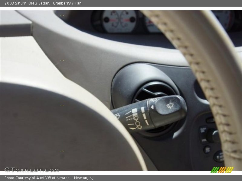Cranberry / Tan 2003 Saturn ION 3 Sedan