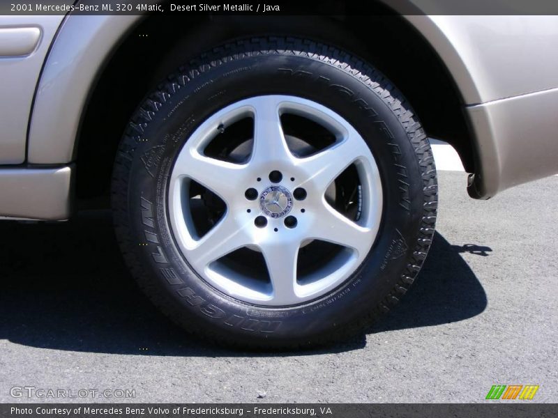 Desert Silver Metallic / Java 2001 Mercedes-Benz ML 320 4Matic