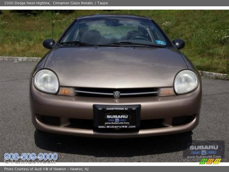 Cinnamon Glaze Metallic / Taupe 2000 Dodge Neon Highline