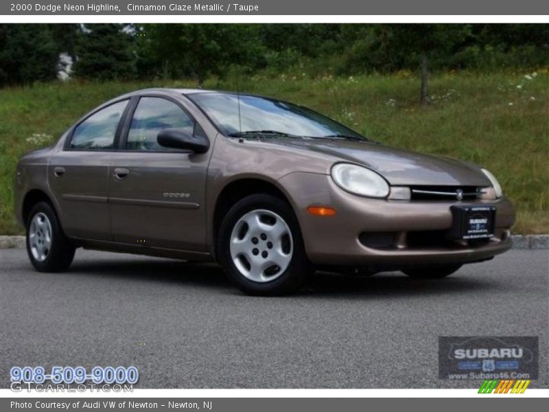 Cinnamon Glaze Metallic / Taupe 2000 Dodge Neon Highline