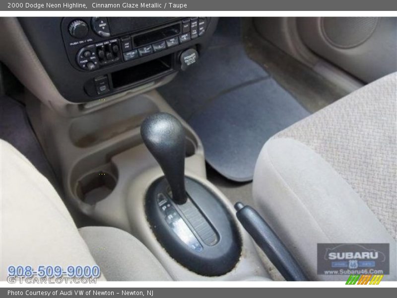 Cinnamon Glaze Metallic / Taupe 2000 Dodge Neon Highline