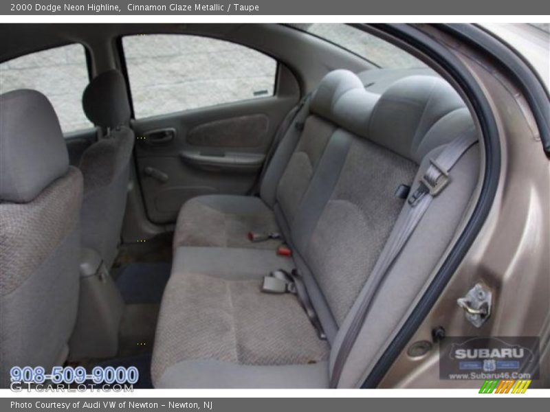 Cinnamon Glaze Metallic / Taupe 2000 Dodge Neon Highline