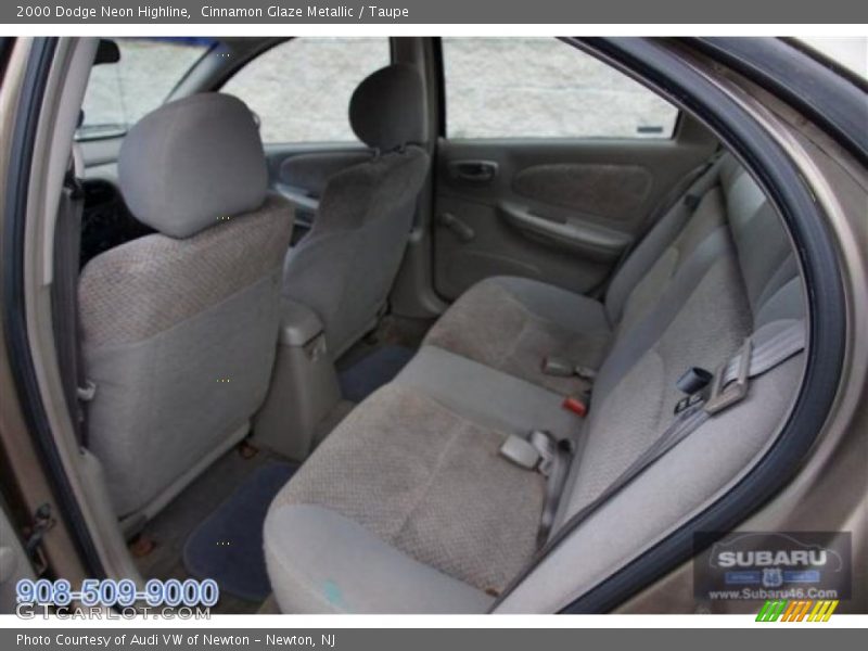 Cinnamon Glaze Metallic / Taupe 2000 Dodge Neon Highline