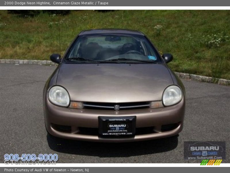 Cinnamon Glaze Metallic / Taupe 2000 Dodge Neon Highline