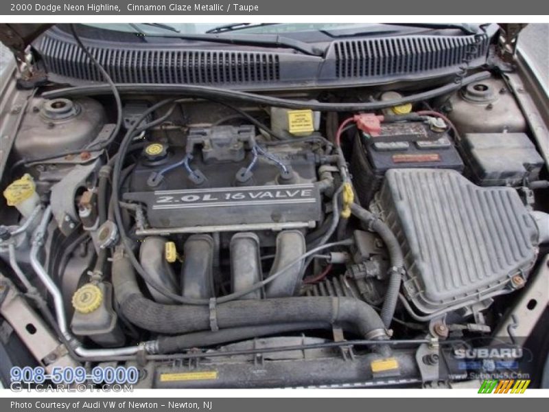 Cinnamon Glaze Metallic / Taupe 2000 Dodge Neon Highline
