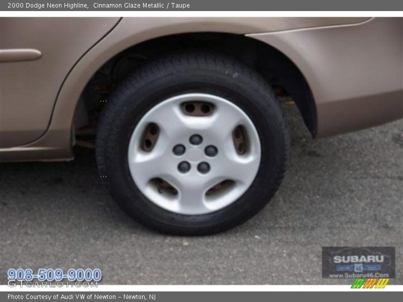 Cinnamon Glaze Metallic / Taupe 2000 Dodge Neon Highline
