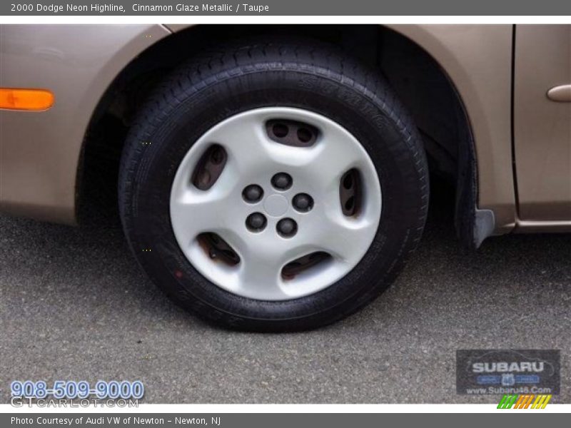 Cinnamon Glaze Metallic / Taupe 2000 Dodge Neon Highline