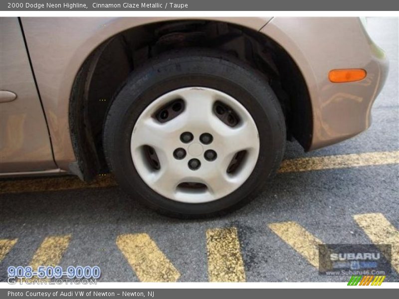 Cinnamon Glaze Metallic / Taupe 2000 Dodge Neon Highline