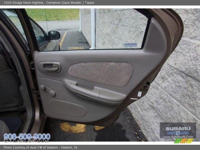 Cinnamon Glaze Metallic / Taupe 2000 Dodge Neon Highline