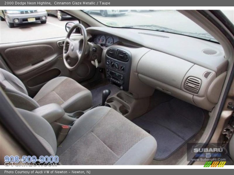 Cinnamon Glaze Metallic / Taupe 2000 Dodge Neon Highline