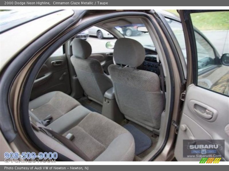 Cinnamon Glaze Metallic / Taupe 2000 Dodge Neon Highline