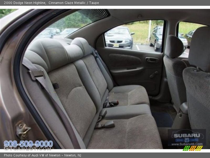 Cinnamon Glaze Metallic / Taupe 2000 Dodge Neon Highline