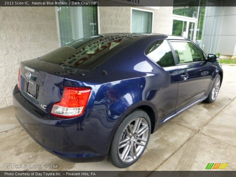 Nautical Blue Metallic / Dark Charcoal 2013 Scion tC