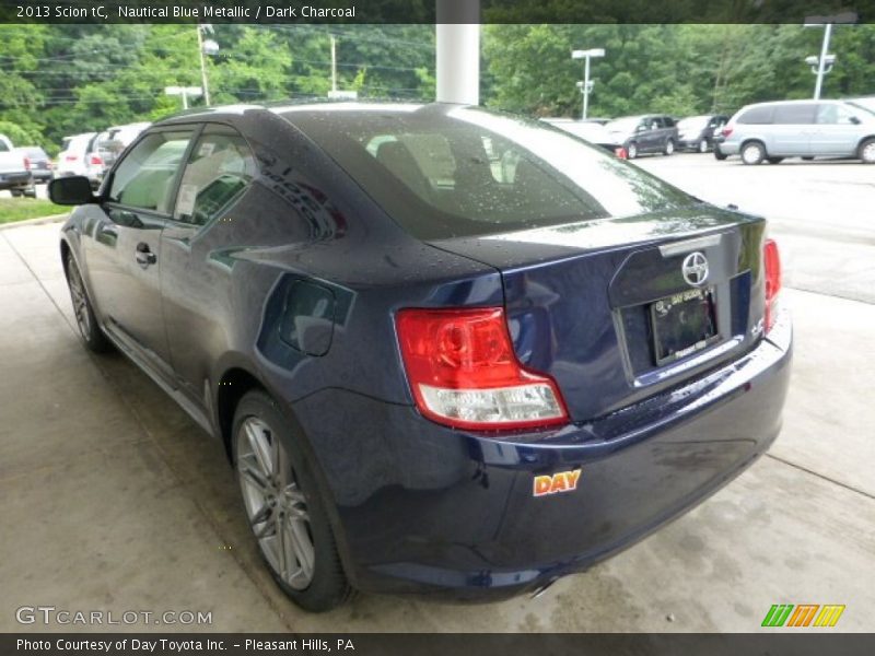 Nautical Blue Metallic / Dark Charcoal 2013 Scion tC
