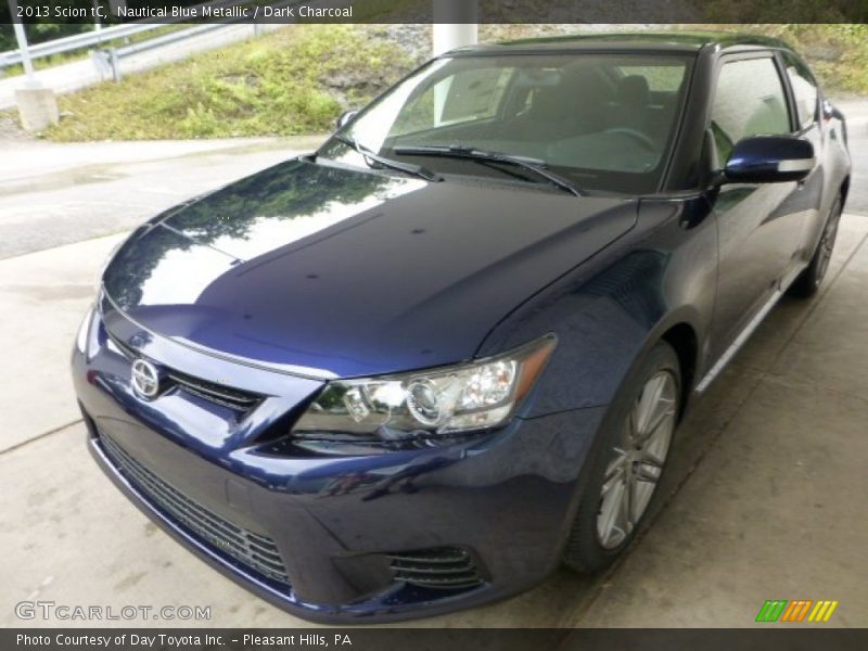 Nautical Blue Metallic / Dark Charcoal 2013 Scion tC