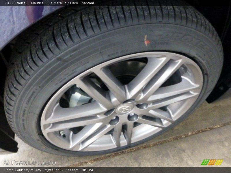 Nautical Blue Metallic / Dark Charcoal 2013 Scion tC