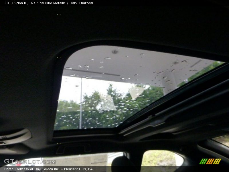 Nautical Blue Metallic / Dark Charcoal 2013 Scion tC