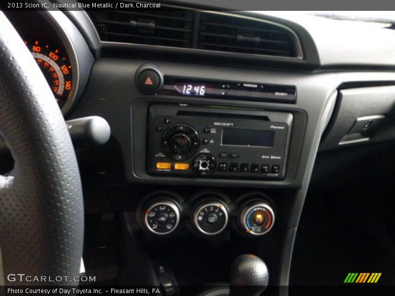 Nautical Blue Metallic / Dark Charcoal 2013 Scion tC