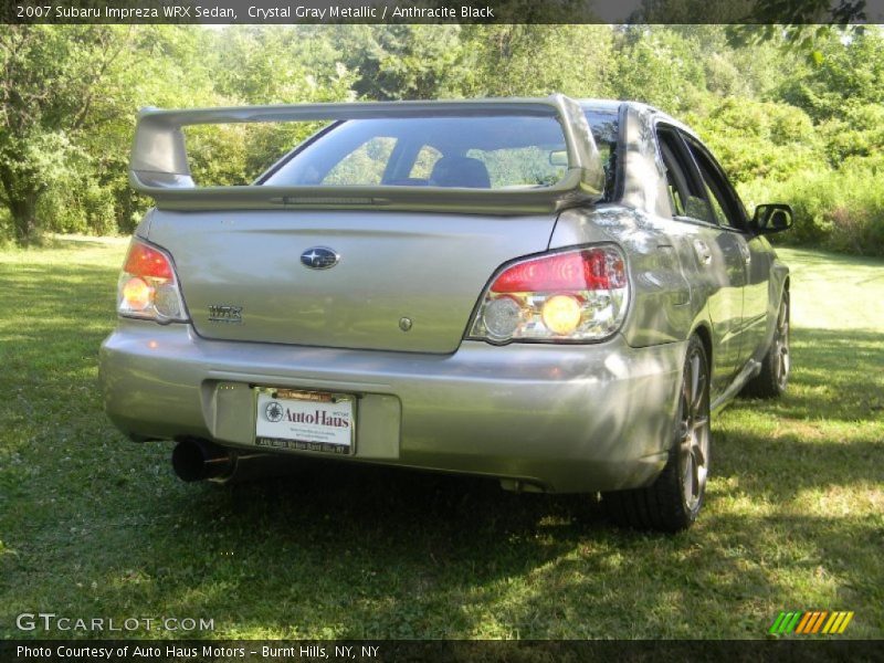 Crystal Gray Metallic / Anthracite Black 2007 Subaru Impreza WRX Sedan