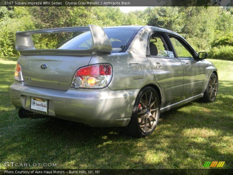 Crystal Gray Metallic / Anthracite Black 2007 Subaru Impreza WRX Sedan