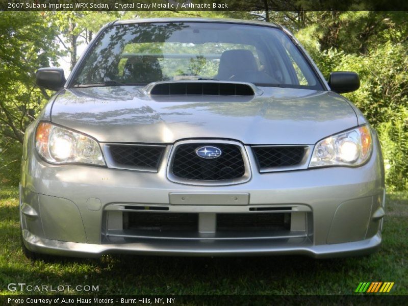 Crystal Gray Metallic / Anthracite Black 2007 Subaru Impreza WRX Sedan