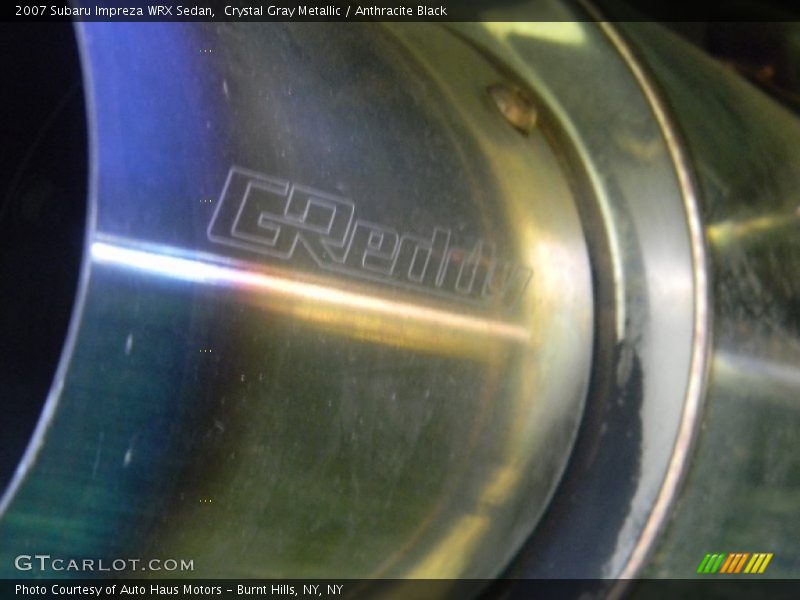 Crystal Gray Metallic / Anthracite Black 2007 Subaru Impreza WRX Sedan