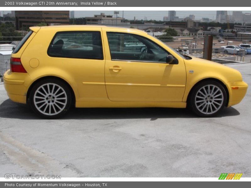  2003 GTI 20th Anniversary Imola Yellow