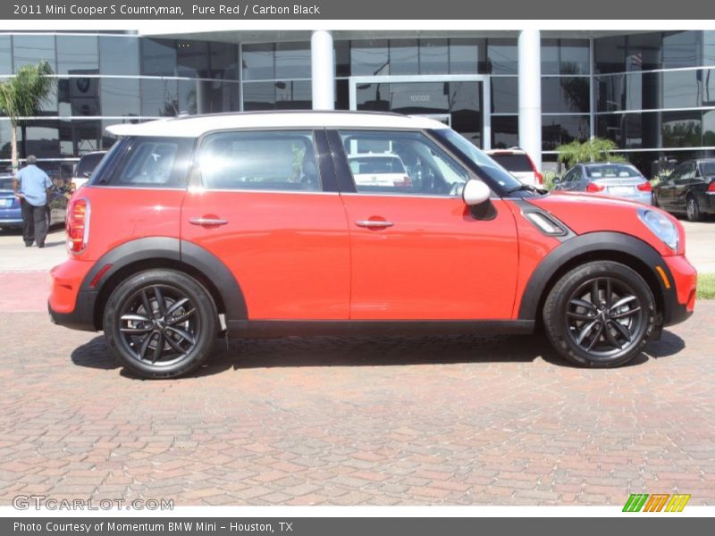 Pure Red / Carbon Black 2011 Mini Cooper S Countryman